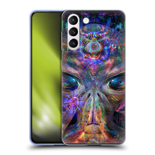 Jumbie Art Visionary Alien Soft Gel Case for Samsung Galaxy S21 5G