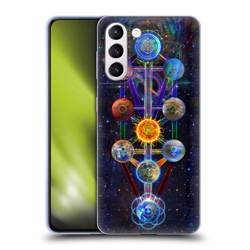 Jumbie Art Visionary Tree Of Life Soft Gel Case for Samsung Galaxy S21+ 5G