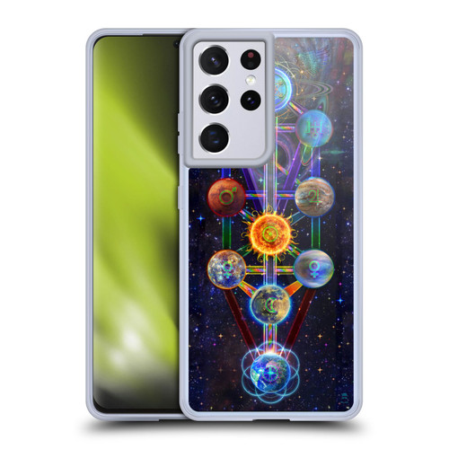 Jumbie Art Visionary Tree Of Life Soft Gel Case for Samsung Galaxy S21 Ultra 5G