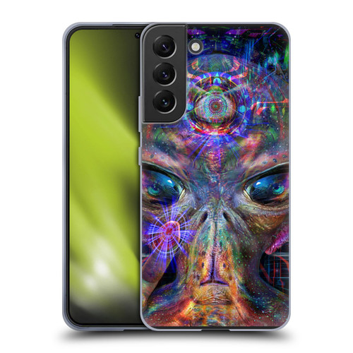 Jumbie Art Visionary Alien Soft Gel Case for Samsung Galaxy S22+ 5G