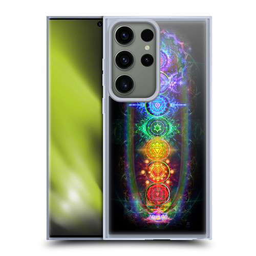 Jumbie Art Visionary Chakras Soft Gel Case for Samsung Galaxy S23 Ultra 5G