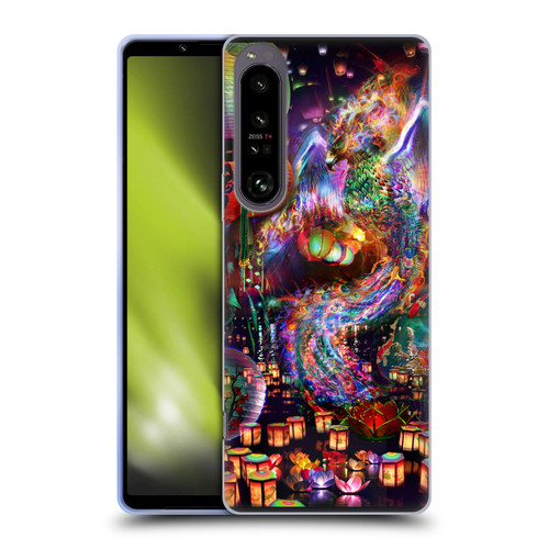 Jumbie Art Visionary Phoenix Soft Gel Case for Sony Xperia 1 IV