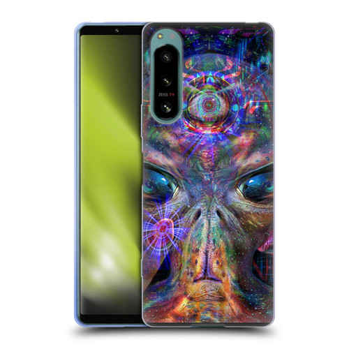 Jumbie Art Visionary Alien Soft Gel Case for Sony Xperia 5 IV