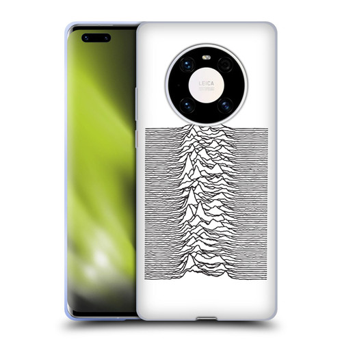 Joy Division Graphics Pulsar Waves Soft Gel Case for Huawei Mate 40 Pro 5G