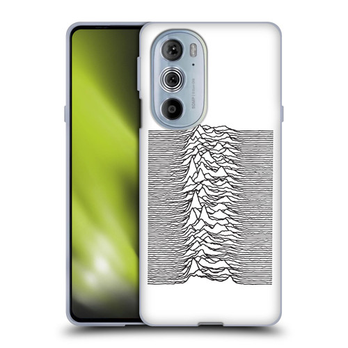 Joy Division Graphics Pulsar Waves Soft Gel Case for Motorola Edge X30