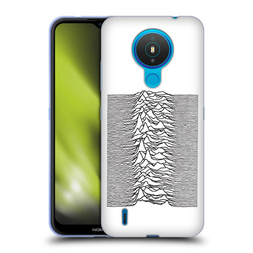 Joy Division Graphics Pulsar Waves Soft Gel Case for Nokia 1.4