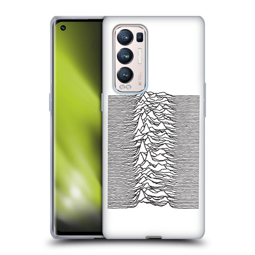 Joy Division Graphics Pulsar Waves Soft Gel Case for OPPO Find X3 Neo / Reno5 Pro+ 5G