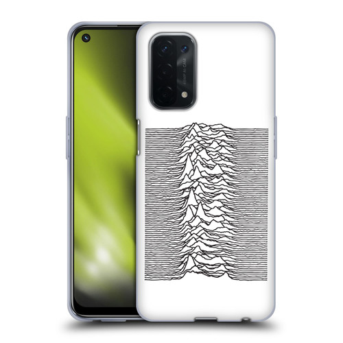 Joy Division Graphics Pulsar Waves Soft Gel Case for OPPO A54 5G