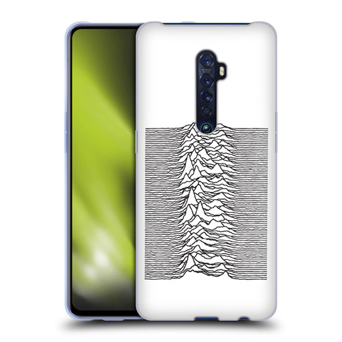 Joy Division Graphics Pulsar Waves Soft Gel Case for OPPO Reno 2