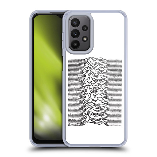Joy Division Graphics Pulsar Waves Soft Gel Case for Samsung Galaxy A23 / 5G (2022)