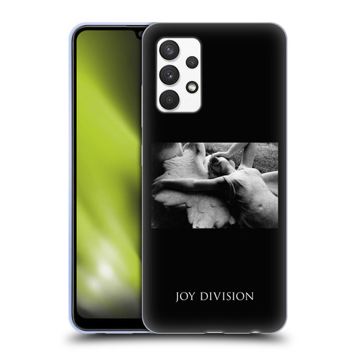 Joy Division Graphics Love Will Tear Us Apart Soft Gel Case for Samsung Galaxy A32 (2021)