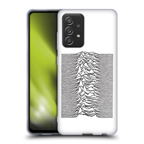 Joy Division Graphics Pulsar Waves Soft Gel Case for Samsung Galaxy A52 / A52s / 5G (2021)