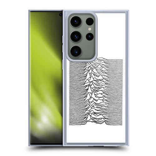 Joy Division Graphics Pulsar Waves Soft Gel Case for Samsung Galaxy S23 Ultra 5G