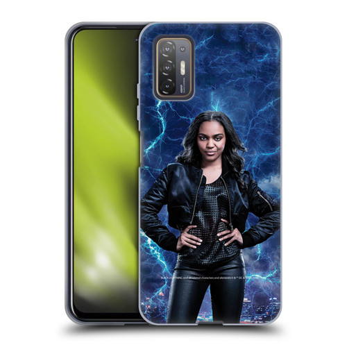 Black Lightning Characters Jennifer Pierce Soft Gel Case for HTC Desire 21 Pro 5G