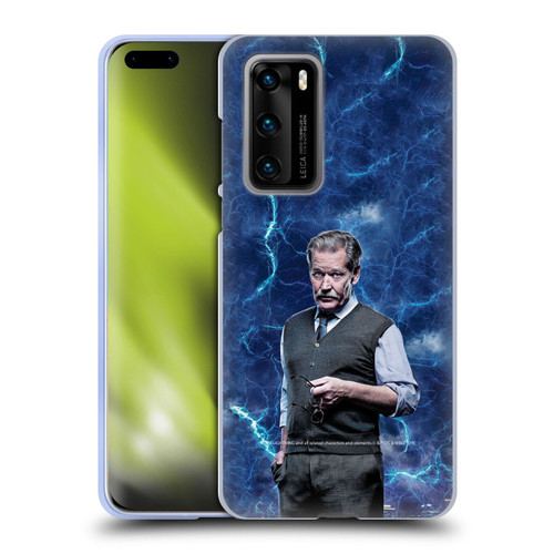 Black Lightning Characters Peter Gambi Soft Gel Case for Huawei P40 5G