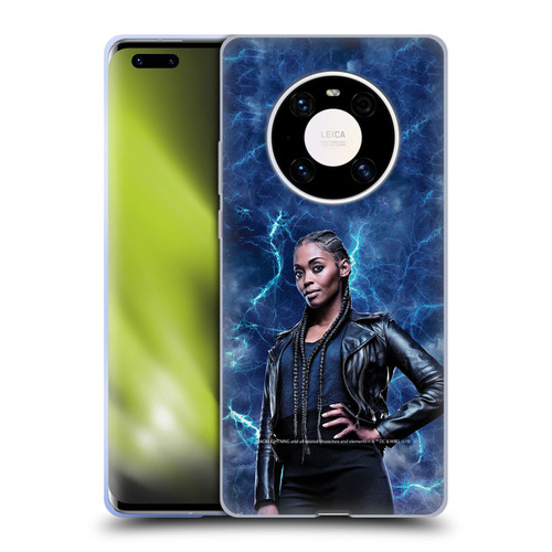 Black Lightning Characters Anissa Pierce Soft Gel Case for Huawei Mate 40 Pro 5G