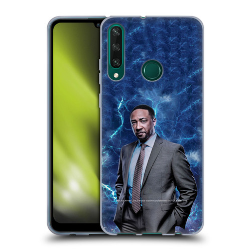 Black Lightning Characters William Henderson Soft Gel Case for Huawei Y6p
