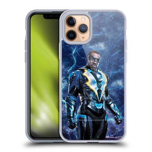 Black Lightning Characters Black Lightning Soft Gel Case for Apple iPhone 11 Pro