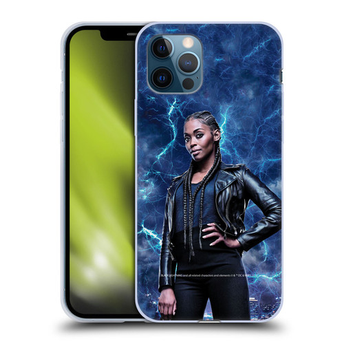 Black Lightning Characters Anissa Pierce Soft Gel Case for Apple iPhone 12 / iPhone 12 Pro