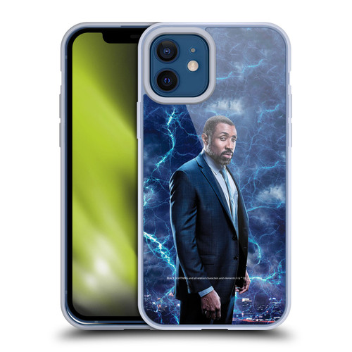 Black Lightning Characters Jefferson Pierce Soft Gel Case for Apple iPhone 12 / iPhone 12 Pro