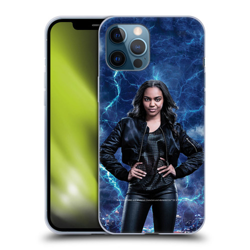 Black Lightning Characters Jennifer Pierce Soft Gel Case for Apple iPhone 12 Pro Max