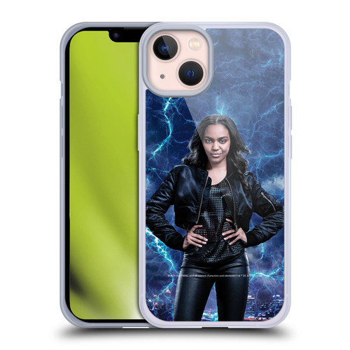 Black Lightning Characters Jennifer Pierce Soft Gel Case for Apple iPhone 13