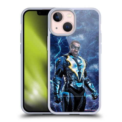 Black Lightning Characters Black Lightning Soft Gel Case for Apple iPhone 13 Mini