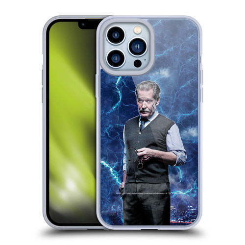 Black Lightning Characters Peter Gambi Soft Gel Case for Apple iPhone 13 Pro Max