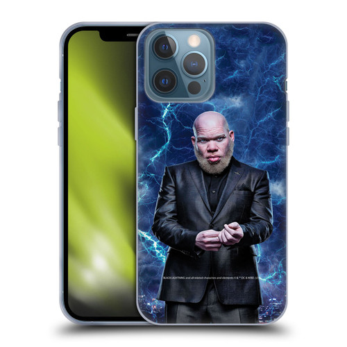 Black Lightning Characters Tobias Whale Soft Gel Case for Apple iPhone 13 Pro Max