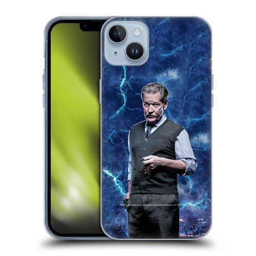 Black Lightning Characters Peter Gambi Soft Gel Case for Apple iPhone 14 Plus