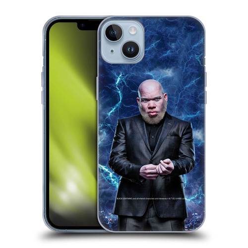 Black Lightning Characters Tobias Whale Soft Gel Case for Apple iPhone 14 Plus