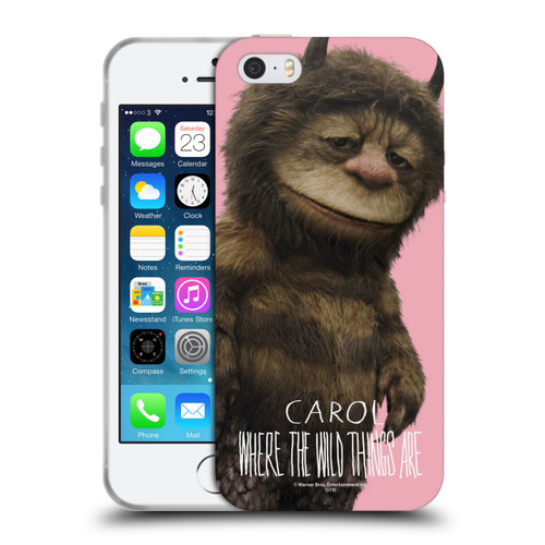 Where the Wild Things Are Movie Characters Carol Soft Gel Case for Apple iPhone 5 / 5s / iPhone SE 2016