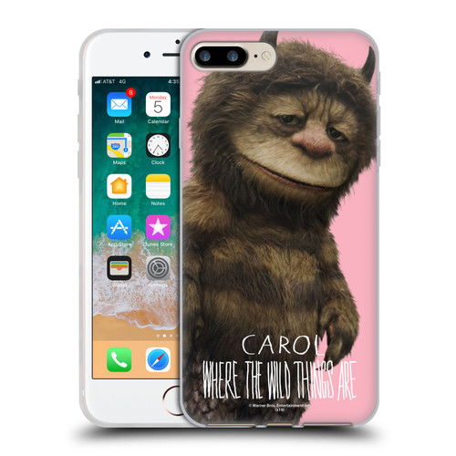 Where the Wild Things Are Movie Characters Carol Soft Gel Case for Apple iPhone 7 Plus / iPhone 8 Plus