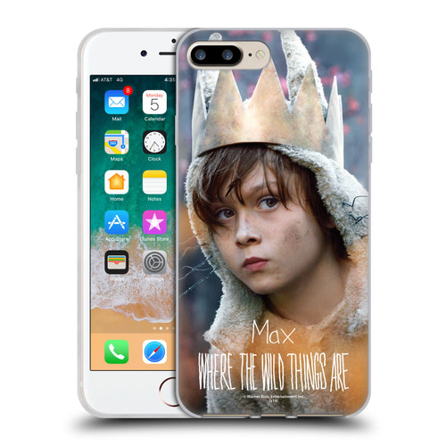 Where the Wild Things Are Movie Characters Max Soft Gel Case for Apple iPhone 7 Plus / iPhone 8 Plus