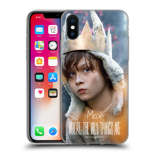Where the Wild Things Are Movie Characters Max Soft Gel Case for Apple iPhone X / iPhone XS