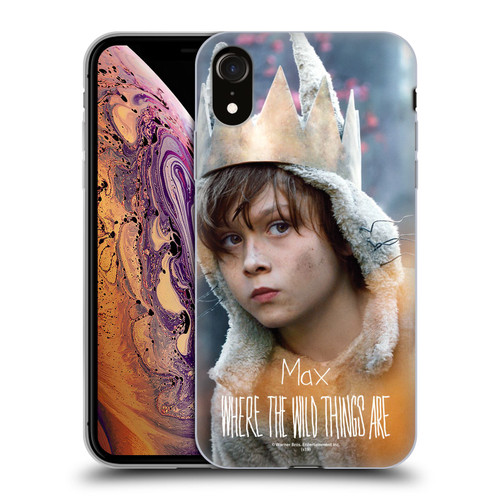 Where the Wild Things Are Movie Characters Max Soft Gel Case for Apple iPhone XR