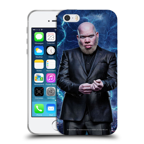 Black Lightning Characters Tobias Whale Soft Gel Case for Apple iPhone 5 / 5s / iPhone SE 2016