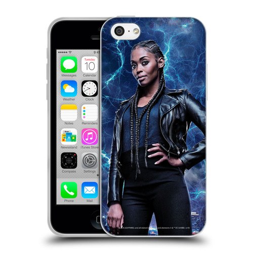 Black Lightning Characters Anissa Pierce Soft Gel Case for Apple iPhone 5c