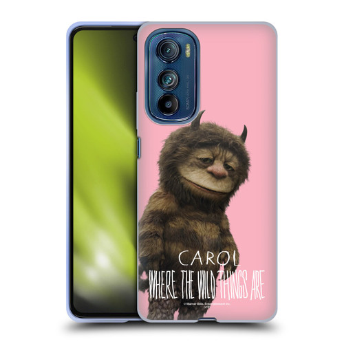 Where the Wild Things Are Movie Characters Carol Soft Gel Case for Motorola Edge 30