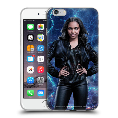Black Lightning Characters Jennifer Pierce Soft Gel Case for Apple iPhone 6 Plus / iPhone 6s Plus