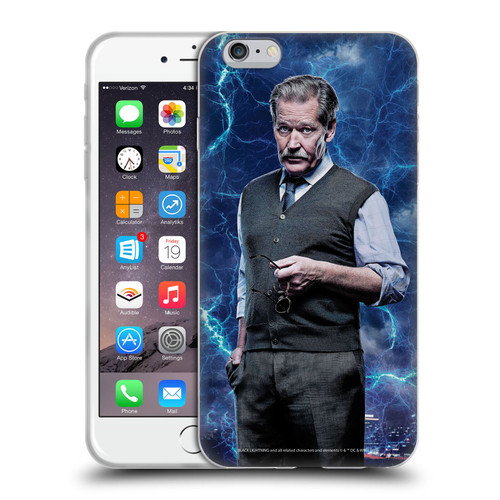 Black Lightning Characters Peter Gambi Soft Gel Case for Apple iPhone 6 Plus / iPhone 6s Plus
