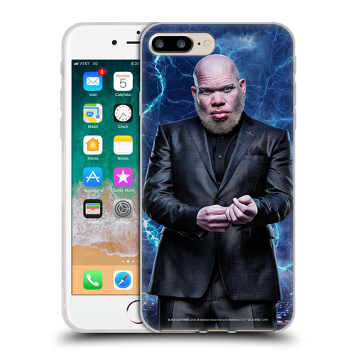 Black Lightning Characters Tobias Whale Soft Gel Case for Apple iPhone 7 Plus / iPhone 8 Plus