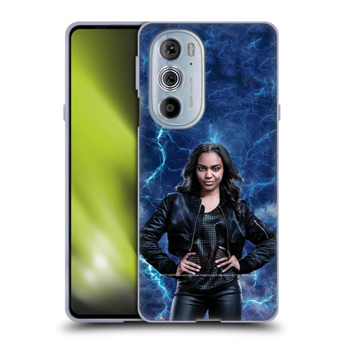 Black Lightning Characters Jennifer Pierce Soft Gel Case for Motorola Edge X30