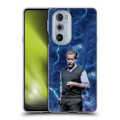 Black Lightning Characters Peter Gambi Soft Gel Case for Motorola Edge X30
