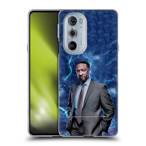 Black Lightning Characters William Henderson Soft Gel Case for Motorola Edge X30