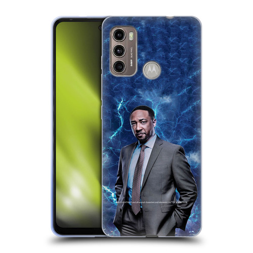 Black Lightning Characters William Henderson Soft Gel Case for Motorola Moto G60 / Moto G40 Fusion