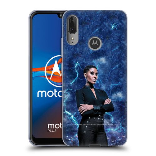 Black Lightning Characters Lynn Pierce Soft Gel Case for Motorola Moto E6 Plus