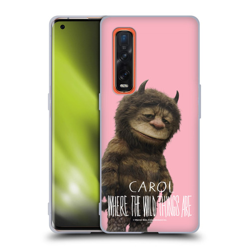 Where the Wild Things Are Movie Characters Carol Soft Gel Case for OPPO Find X2 Pro 5G