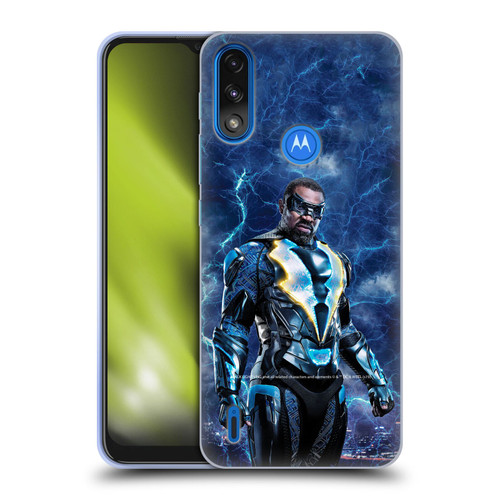 Black Lightning Characters Black Lightning Soft Gel Case for Motorola Moto E7 Power / Moto E7i Power