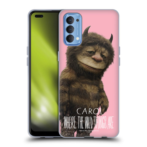 Where the Wild Things Are Movie Characters Carol Soft Gel Case for OPPO Reno 4 5G
